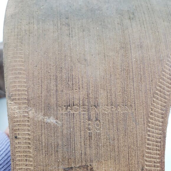 Mala Vita MTNG Agatha Boot Womens 8.5-9 39 Brown Sundance Boho Moto Ankle Spain - Picture 14 of 14